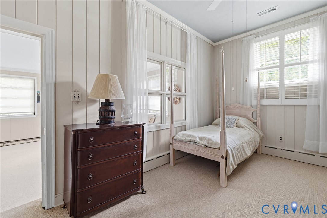 8208 Michael Road Henrico, VA 23229 - Photo 18 of 29 Soft neutral carpet flooring, vertical paneling wa