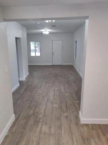 a bathroom with a shower and a toilet