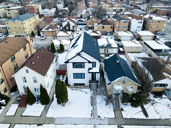 an aerial view of a