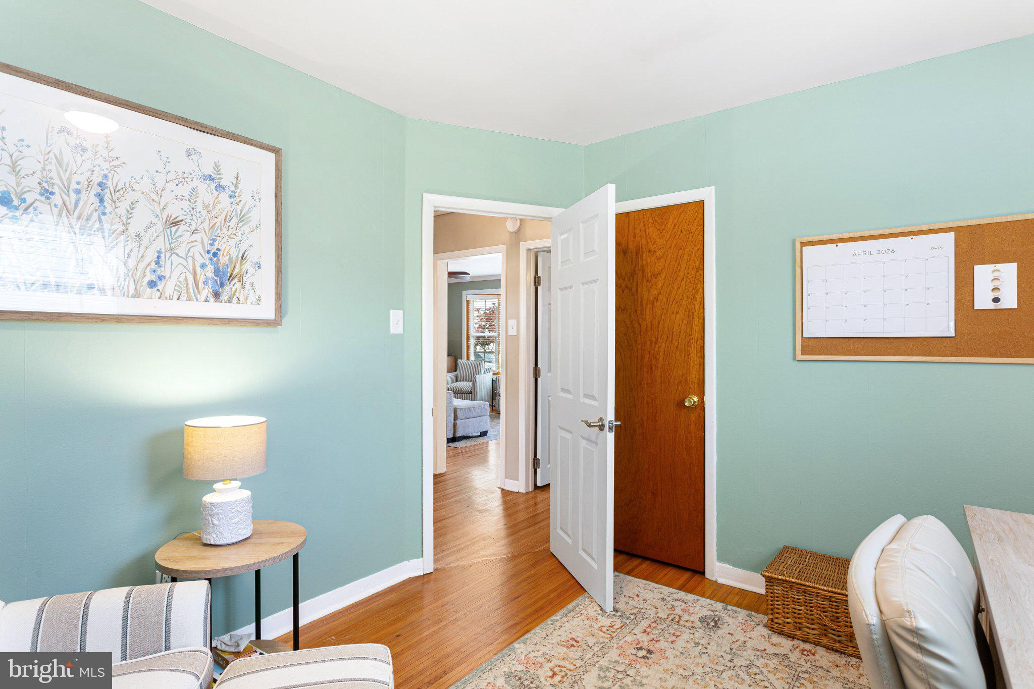 725 West 3rd Avenue Runnemede, NJ 08078 - Photo 15 of 35 a view of a bedroom with wooden floor and chair