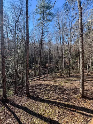 a view of balcony with wooden floor and fence