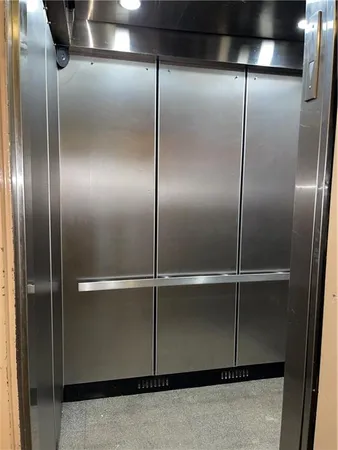 a view of a door