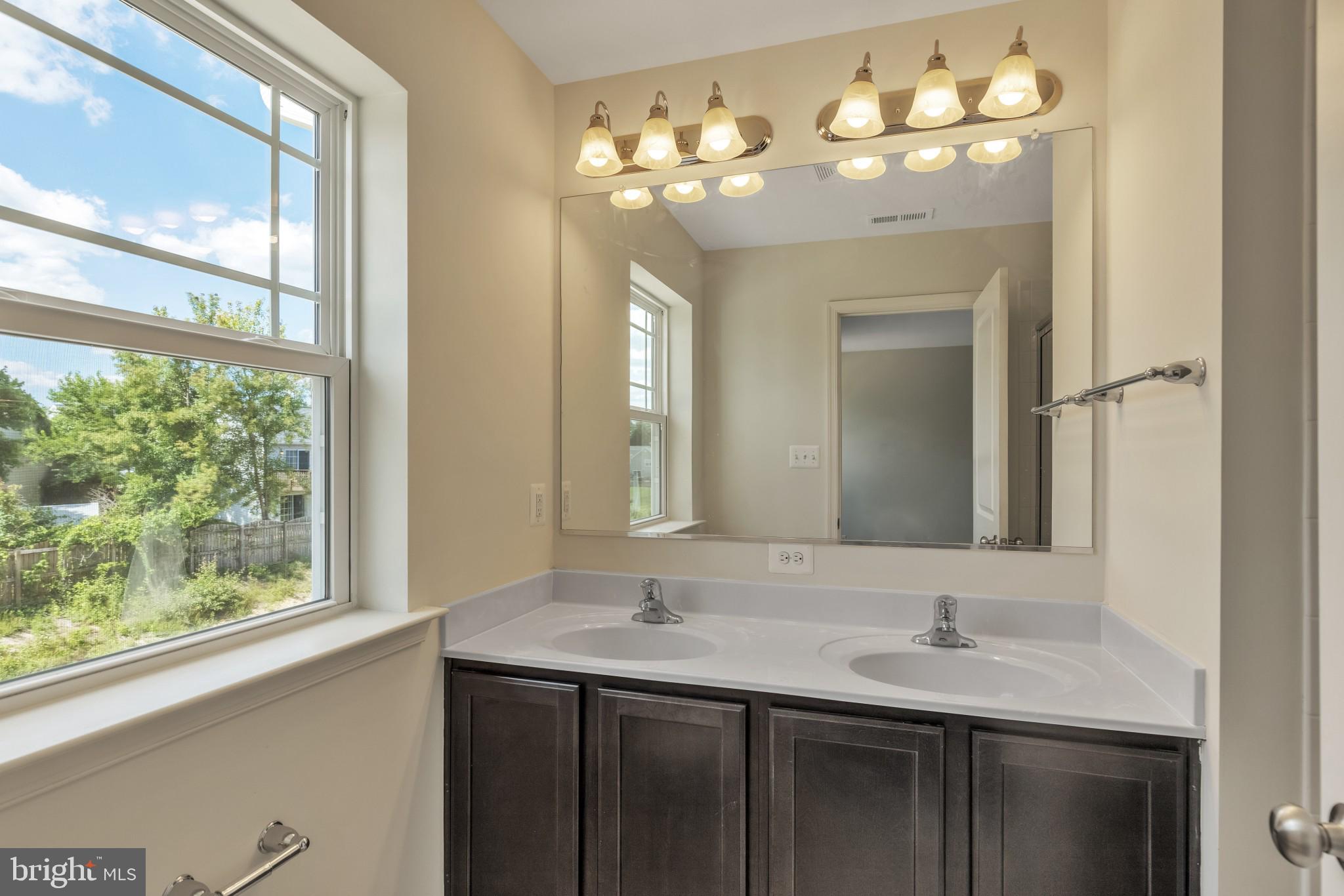 821 Magnolia Ridge Court Joppa, MD 21085 - Photo 22 of 33 a bathroom with a sink and a mirror