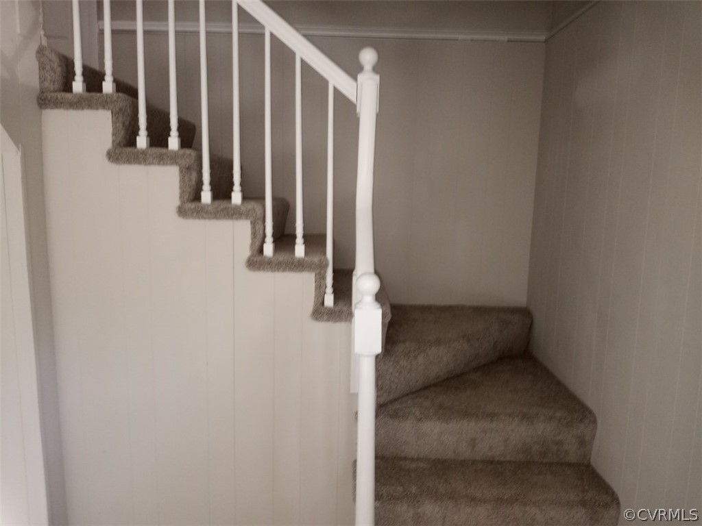 5117 Courthouse Road Prince George, VA 23875 - Photo 36 of 46 Stairs to Walk-out Basement