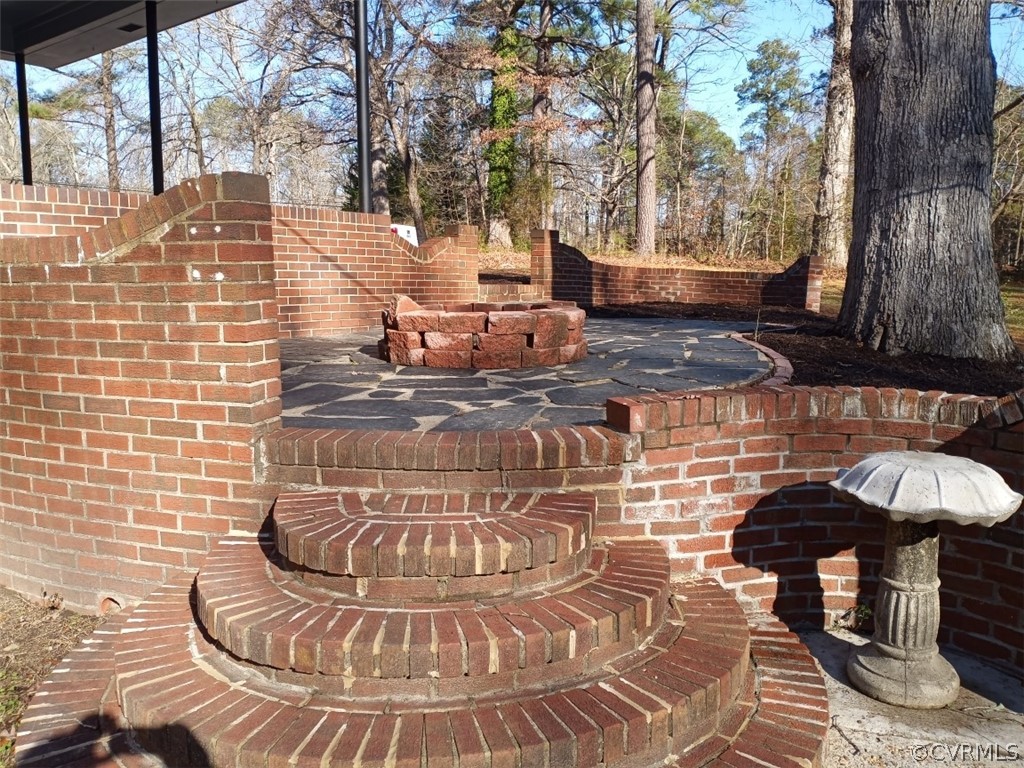 5117 Courthouse Road Prince George, VA 23875 - Photo 4 of 46 Patio with Fire Pit