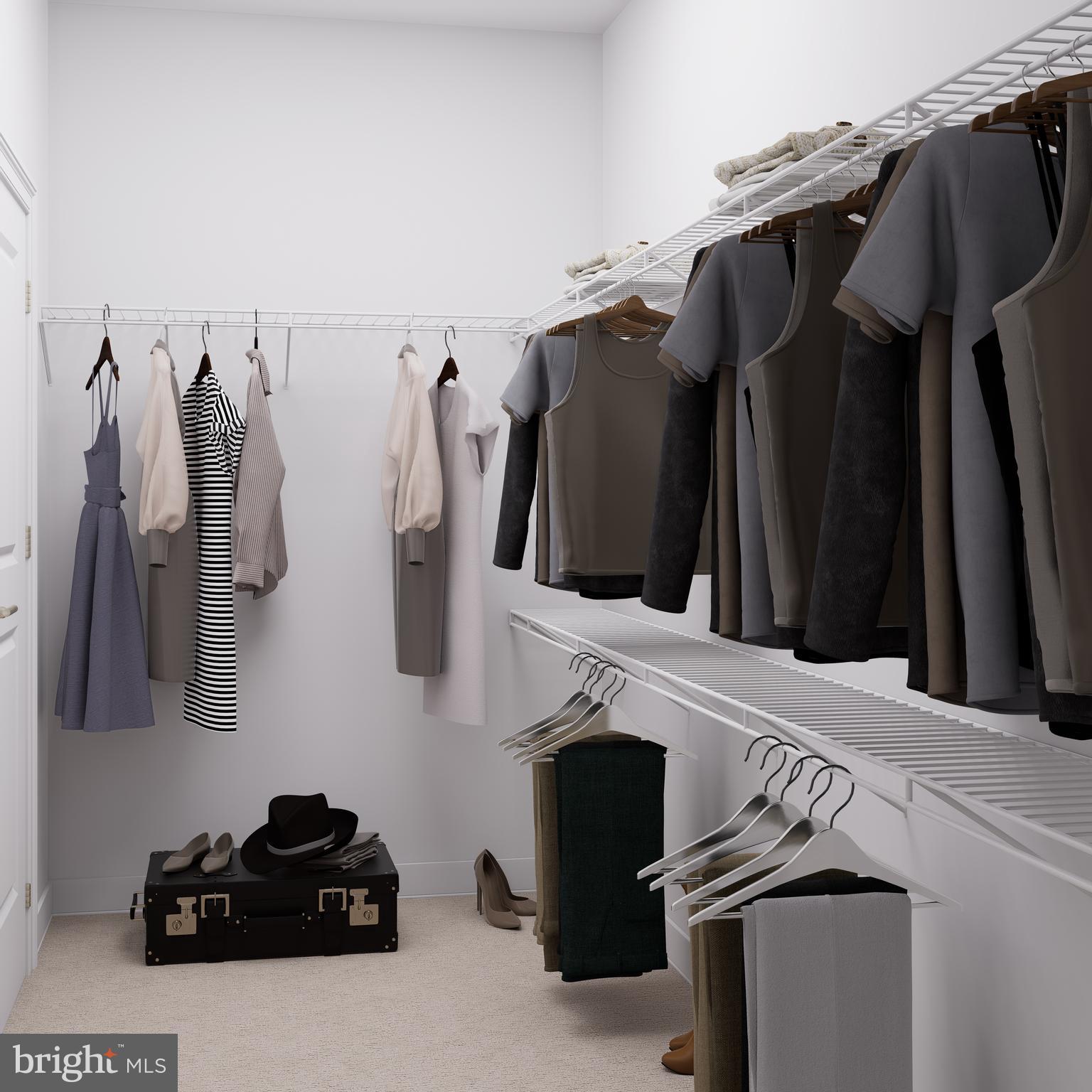 83 Bethlehem Pike, Unit 1109 Colmar, PA 18915 - Photo 12 of 20 a view of walk in closet with clothes and shoes
