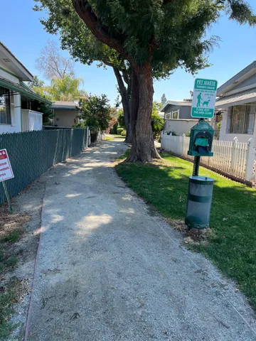 a view of a lake with outdoor space