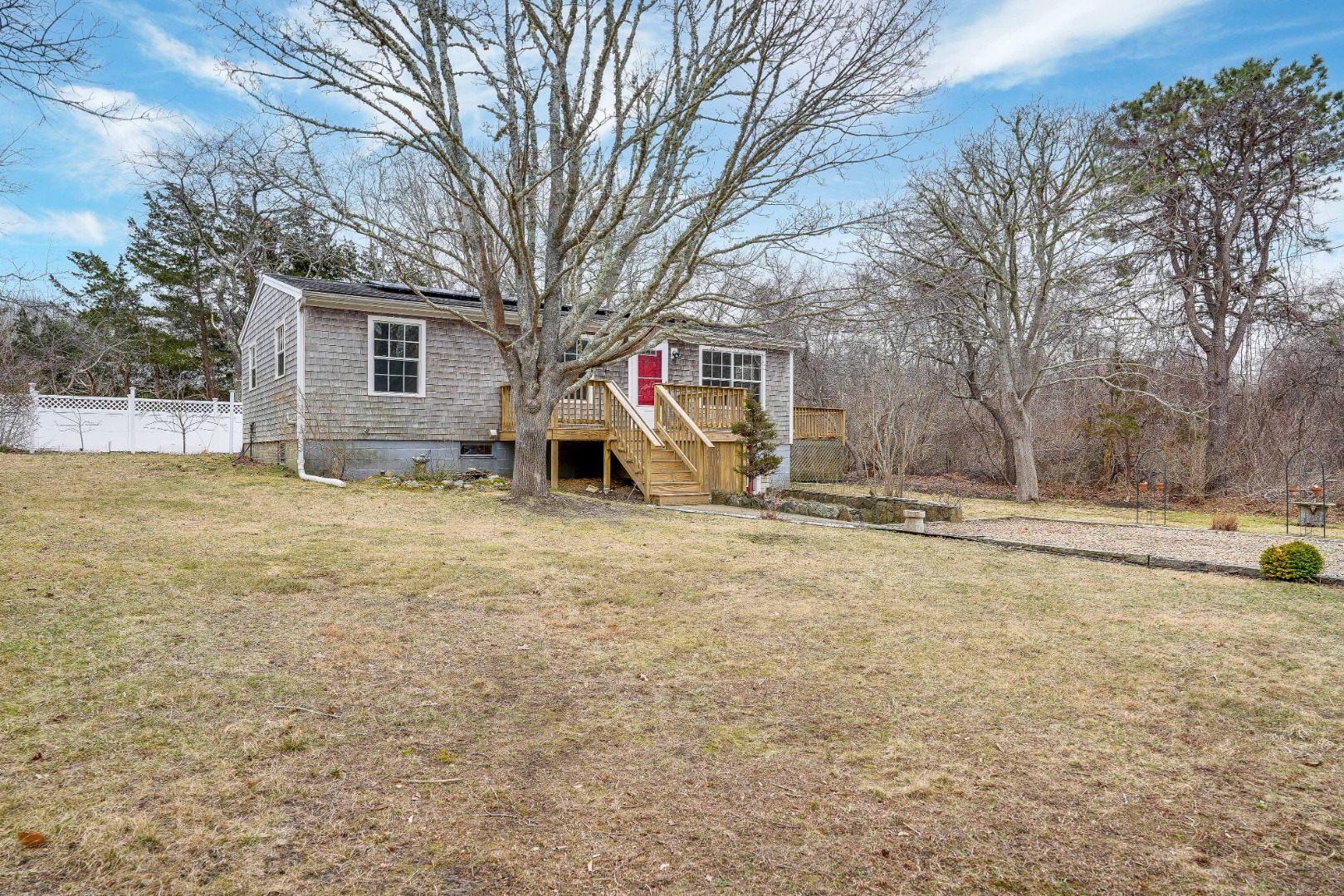 67 12th Street Edgartown, MA 02539 - Photo 2 of 26 a view of a outdoor space with a house