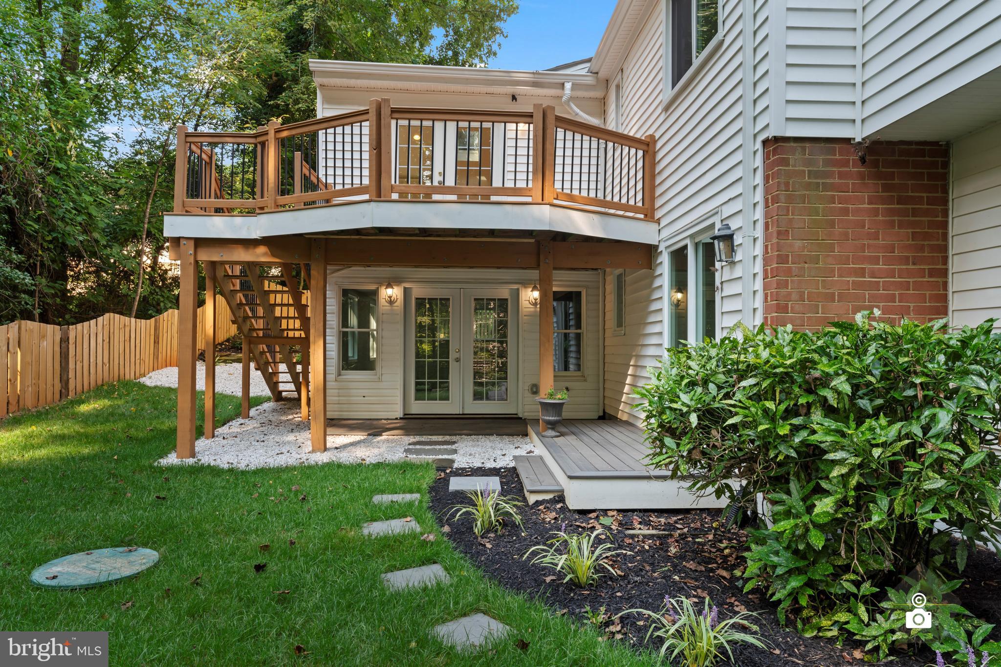 10506 Marbury Road Oakton, VA 22124 - Photo 2 of 3 a front view of a house with a yard and porch