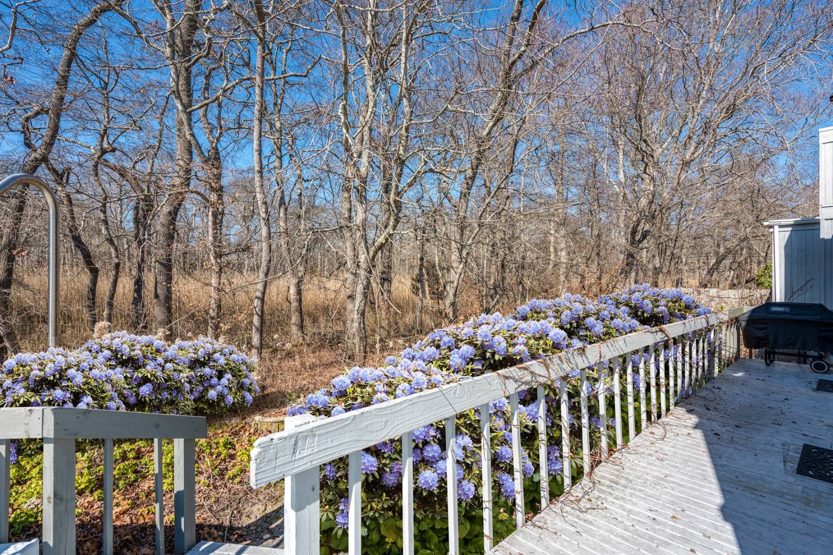 45 South Country Road Westhampton, NY 11977 - Photo 18 of 22 a view of a wooden fence and a yard