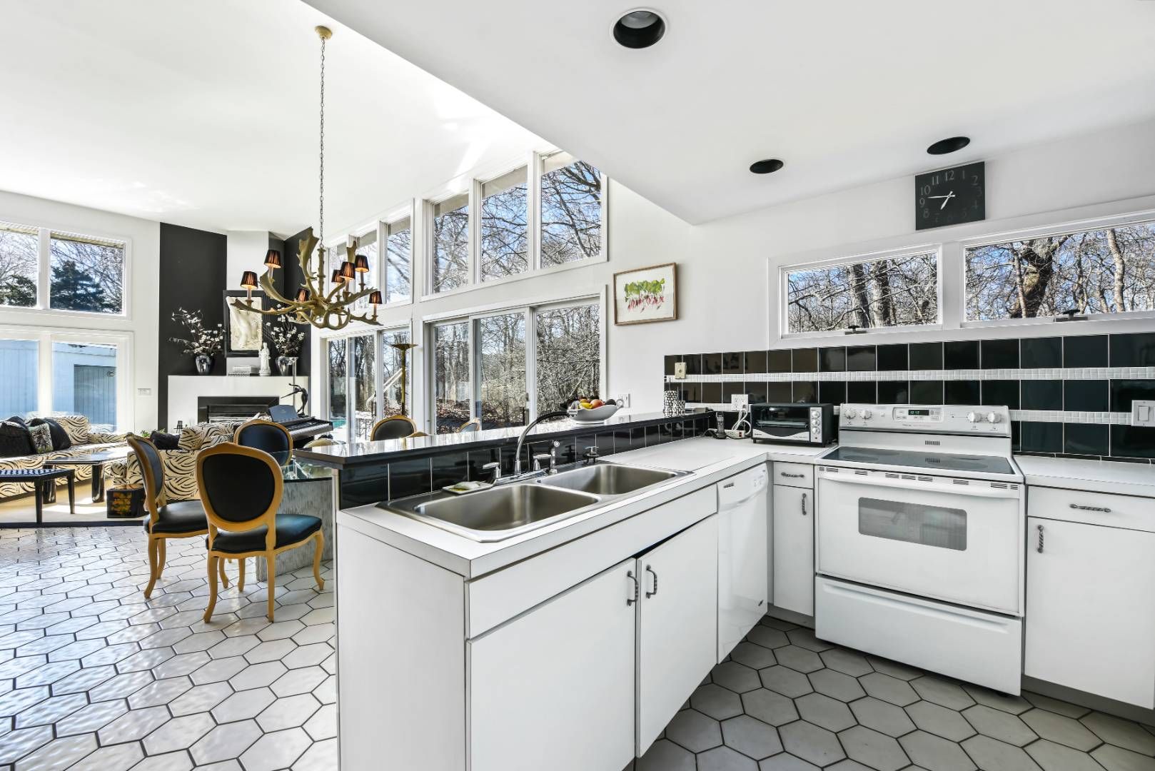 45 South Country Road Westhampton, NY 11977 - Photo 9 of 22 a kitchen with a stove and a sink