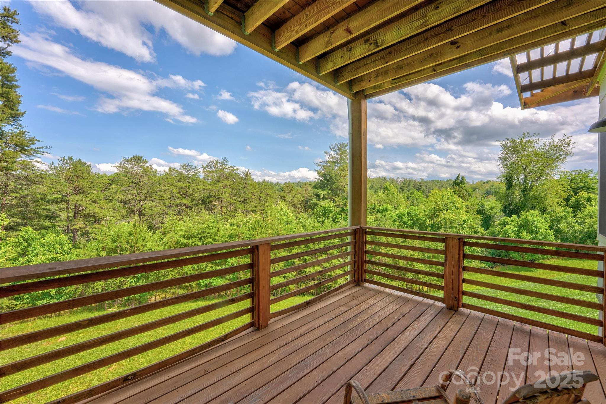 13 New Home Road Marshall, NC 28753 - Photo 37 of 48 a view of mountain view from a balcony