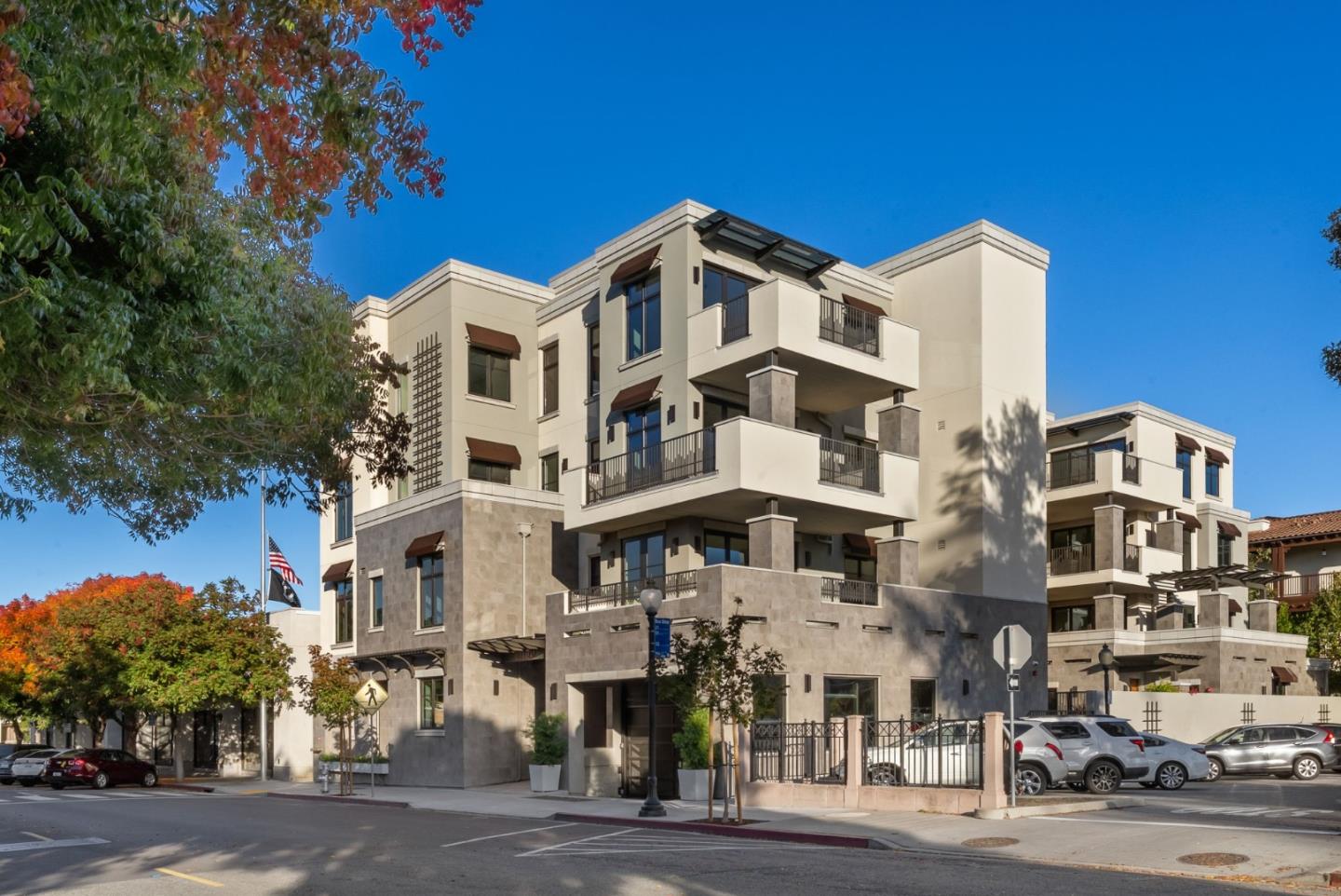 229 Hope Street Mountain View, CA 94041 - Photo 2 of 53 a front view of a multi story building