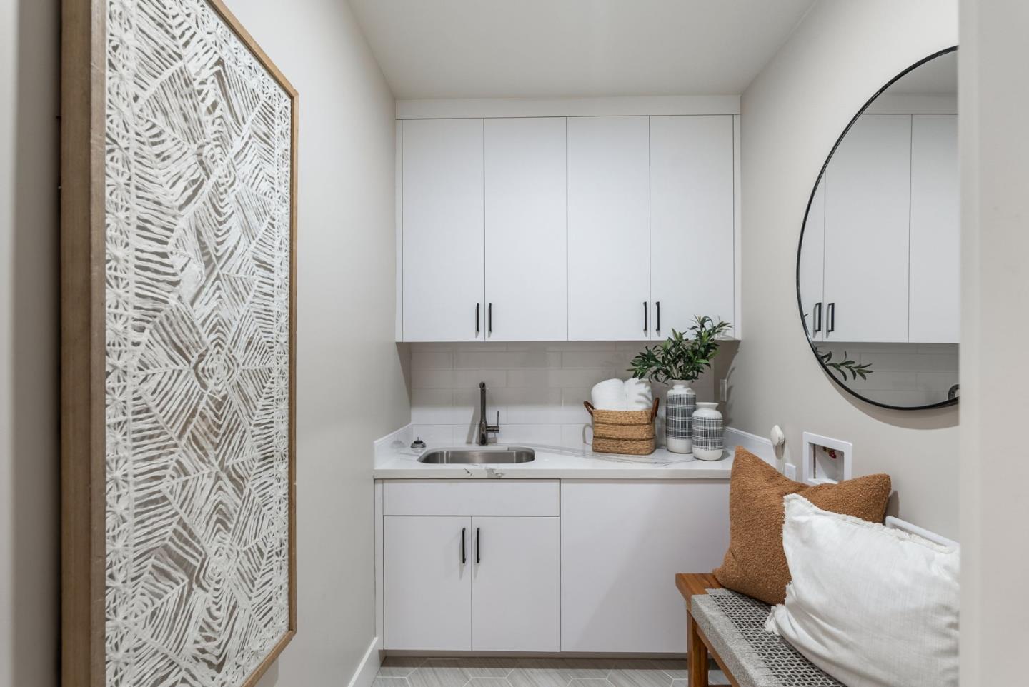 229 Hope Street Mountain View, CA 94041 - Photo 24 of 53 a room with a door and a mirror