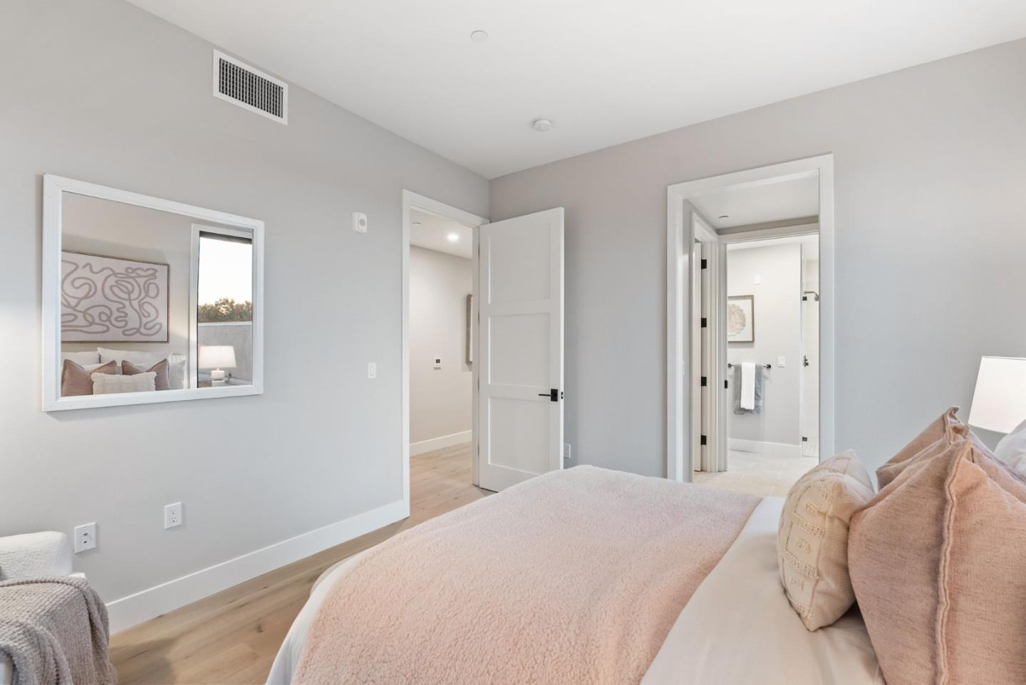 229 Hope Street Mountain View, CA 94041 - Photo 32 of 53 a bedroom with a bed and a window