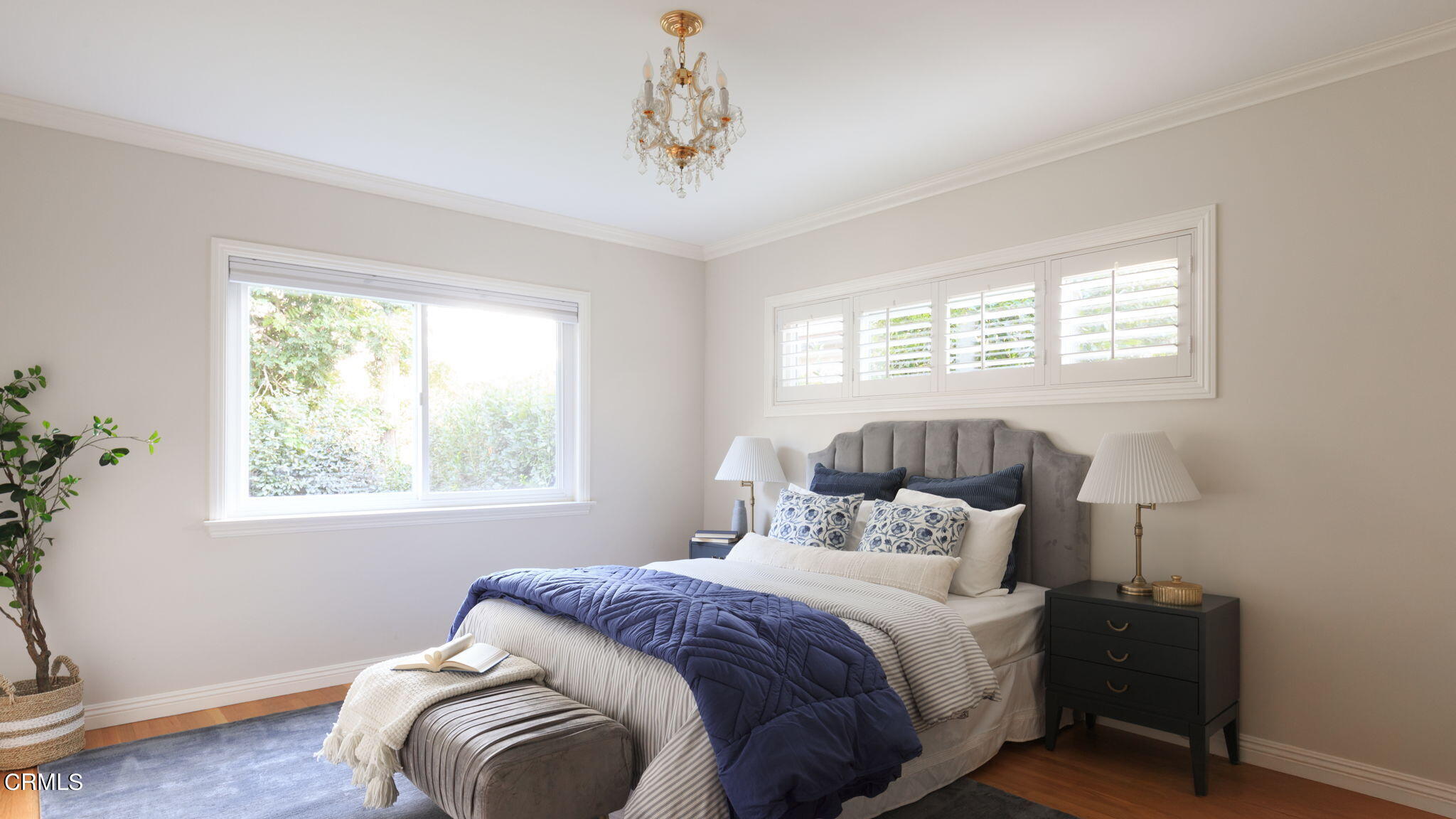 2242 Brigden Road Pasadena, CA 91104 - Photo 16 of 32 a bedroom with a bed and window