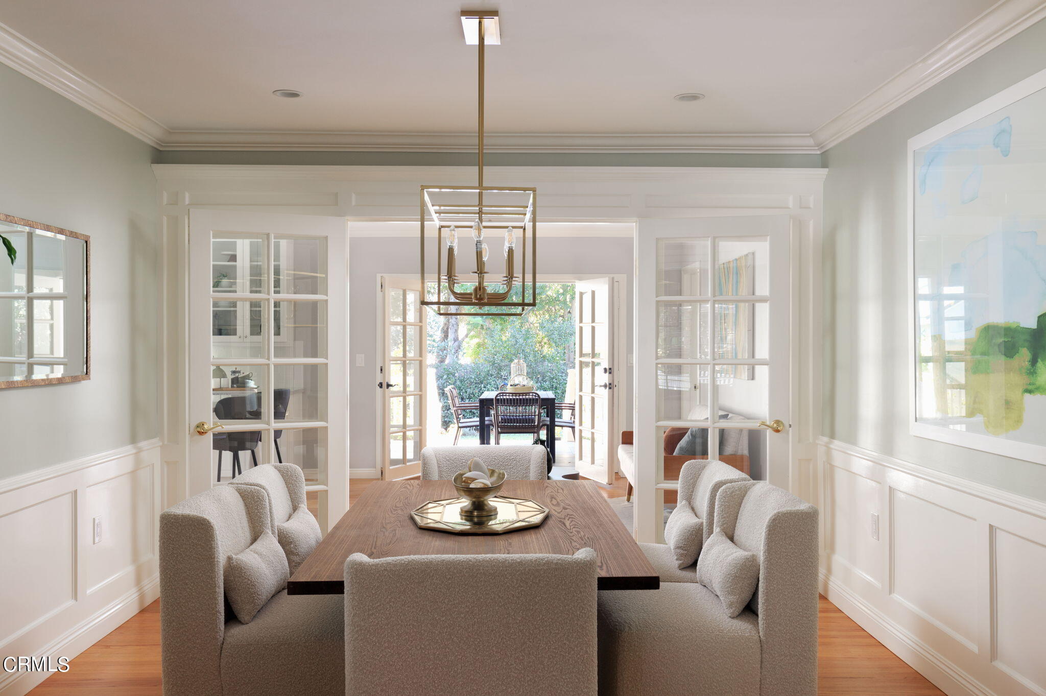 2242 Brigden Road Pasadena, CA 91104 - Photo 6 of 32 a living room with furniture and a chandelier
