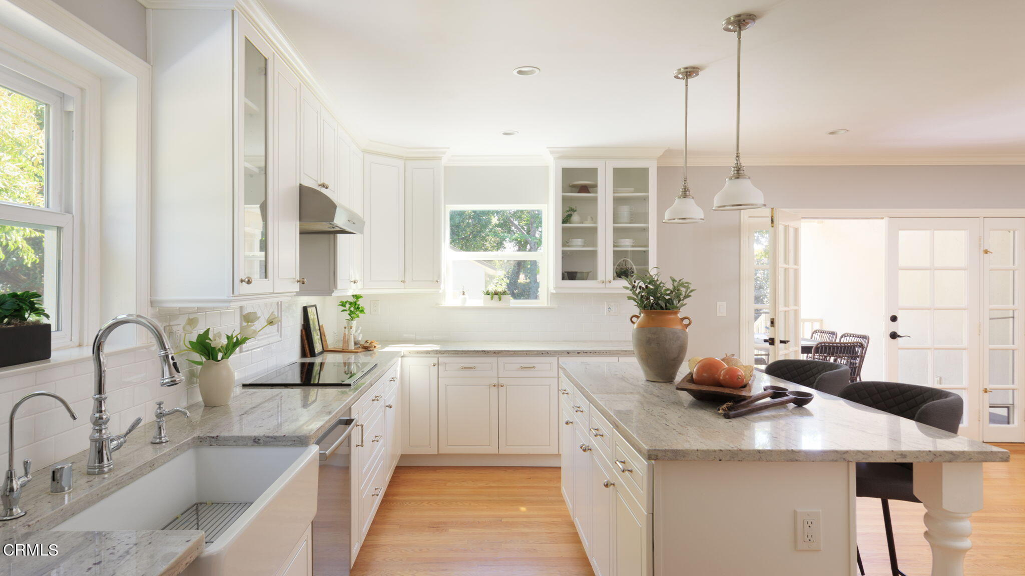 2242 Brigden Road Pasadena, CA 91104 - Photo 8 of 32 a kitchen with a sink stove and cabinets
