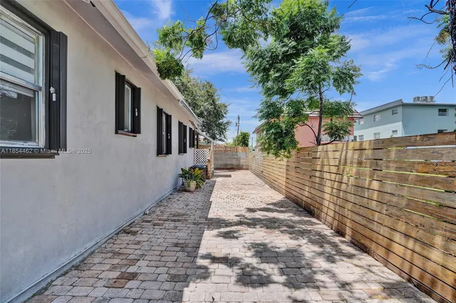 an aerial view of multiple houses