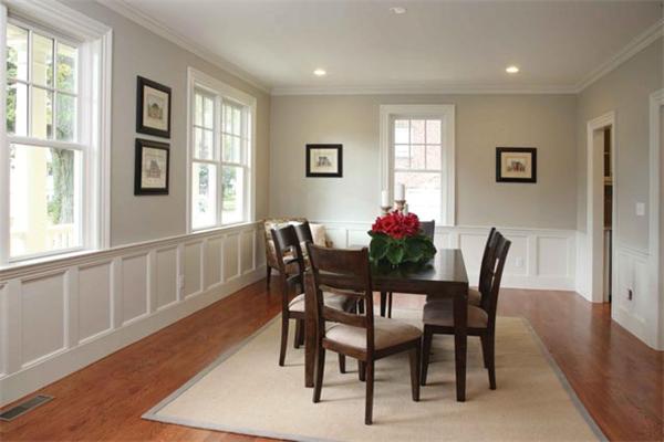 116 Oxford Road Newton, MA 02459 - Photo 3 of 9 a view of a dining room with furniture and wooden floor