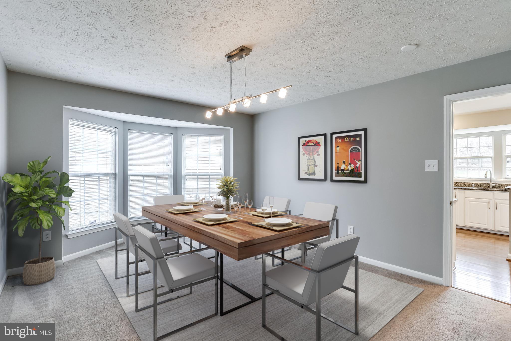 6260 Martin Road Columbia, MD 21044 - Photo 2 of 34 Dining Room - Photo has been virtually staged.