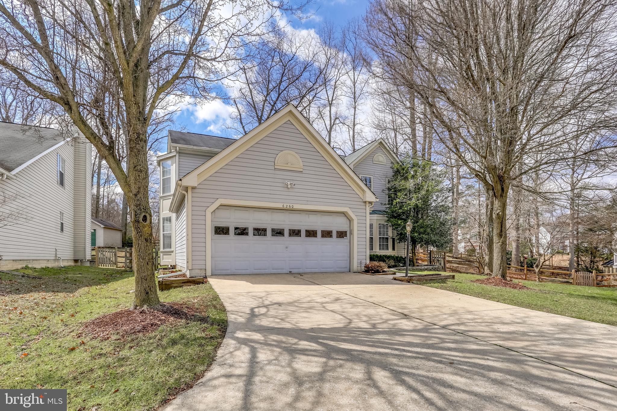 6260 Martin Road Columbia, MD 21044 - Photo 33 of 34 Exterior Front - 2 Car Garage