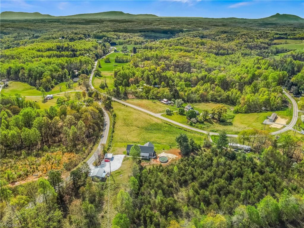 724-0 Tom Cook Road Mount Airy, NC 27030 - Photo 44 of 50 Drone view from back of property.