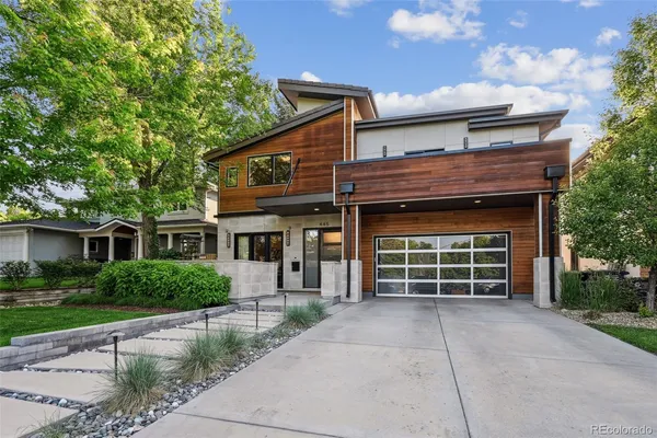 front view of a house