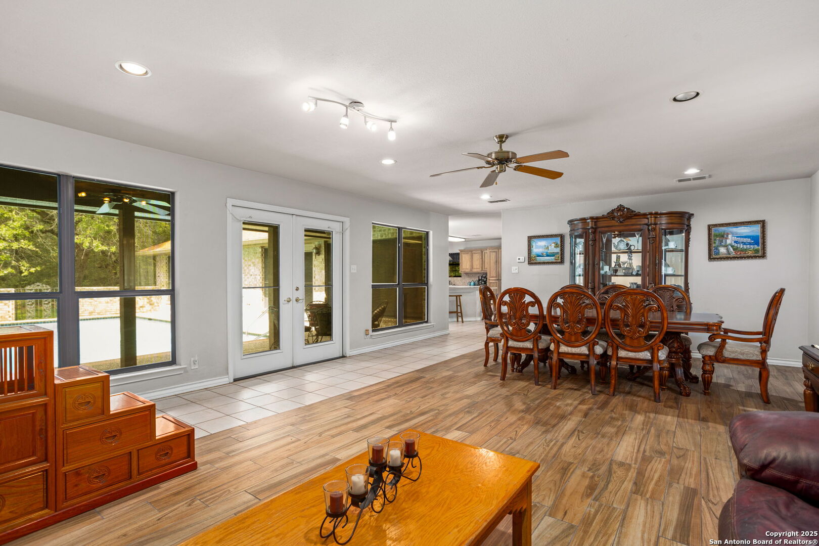 188 Guadalupe Ranch Lane Seguin, TX 78155 - Photo 23 of 40 a living room with furniture and wooden floor