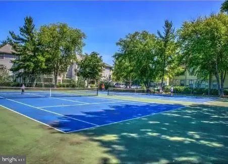 a view of a tennis court