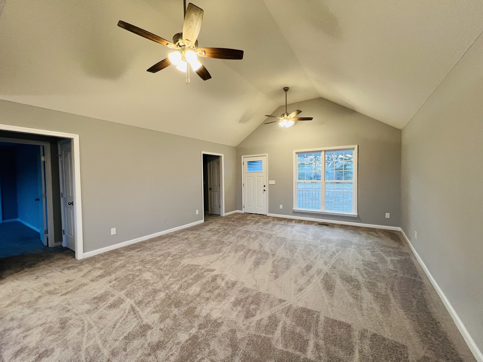 466 White Road Pulaski, TN 38478 - Photo 8 of 25 a view of an empty room and chandelier fan