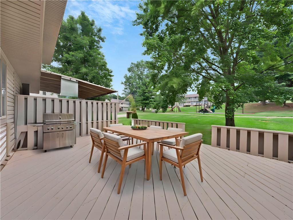 520 Hunters Path Road Bridgeville, PA 15017 - Photo 30 of 39 Rear Deck Virtually Staged