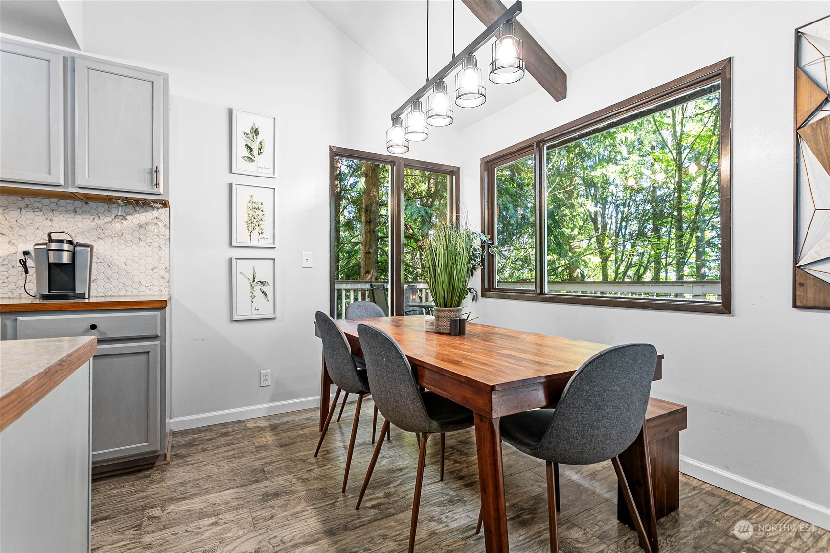 23 Hillside Place Bellingham, WA 98229 - Photo 7 of 39 a view of a dining room with furniture window and outside view