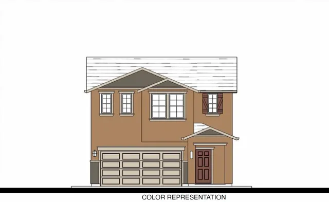 a living room with a window and a wooden floor