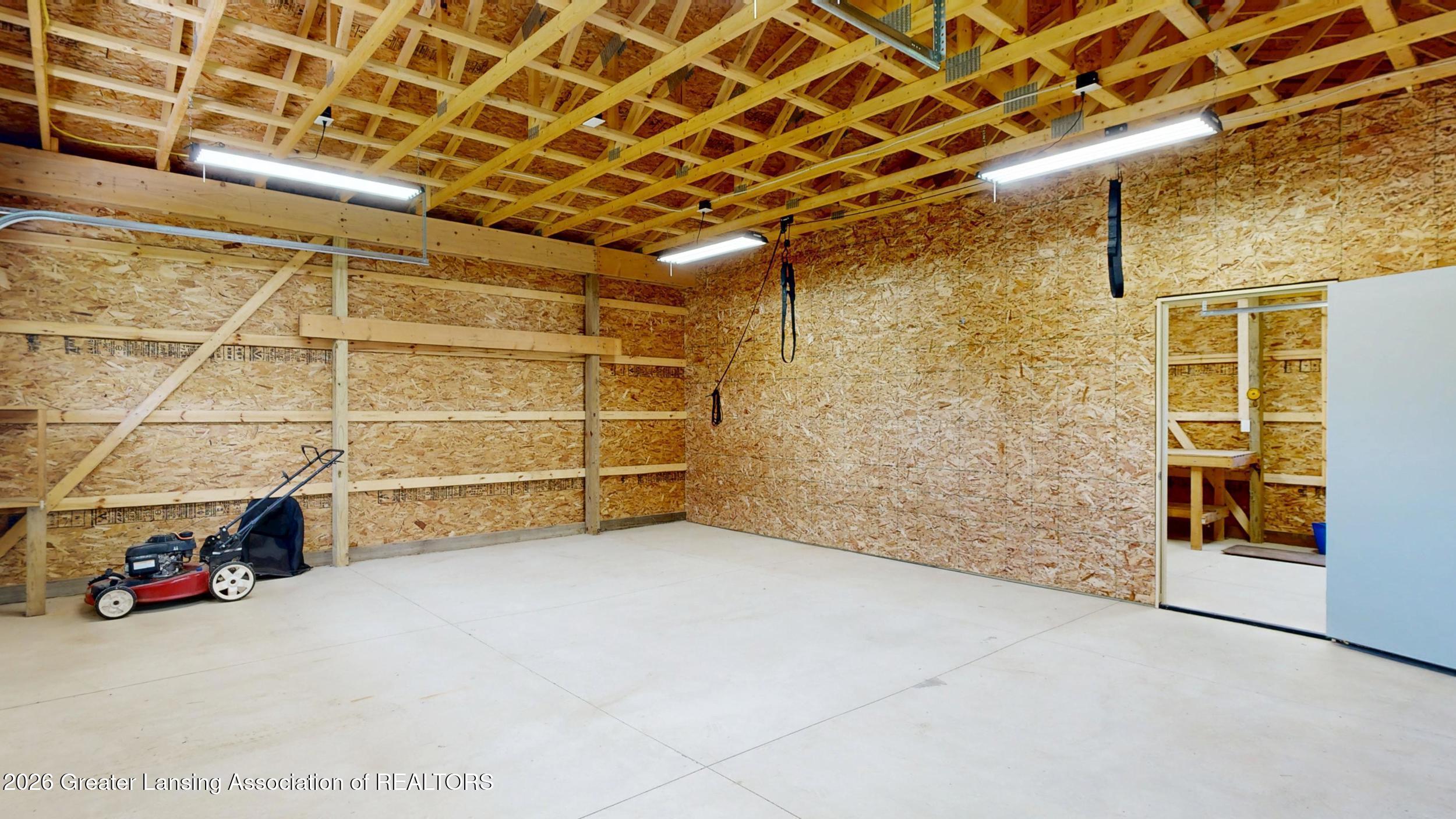 6464 Lounsbury Road Williamston, MI 48895 - Photo 52 of 92 Pole Barn Interior