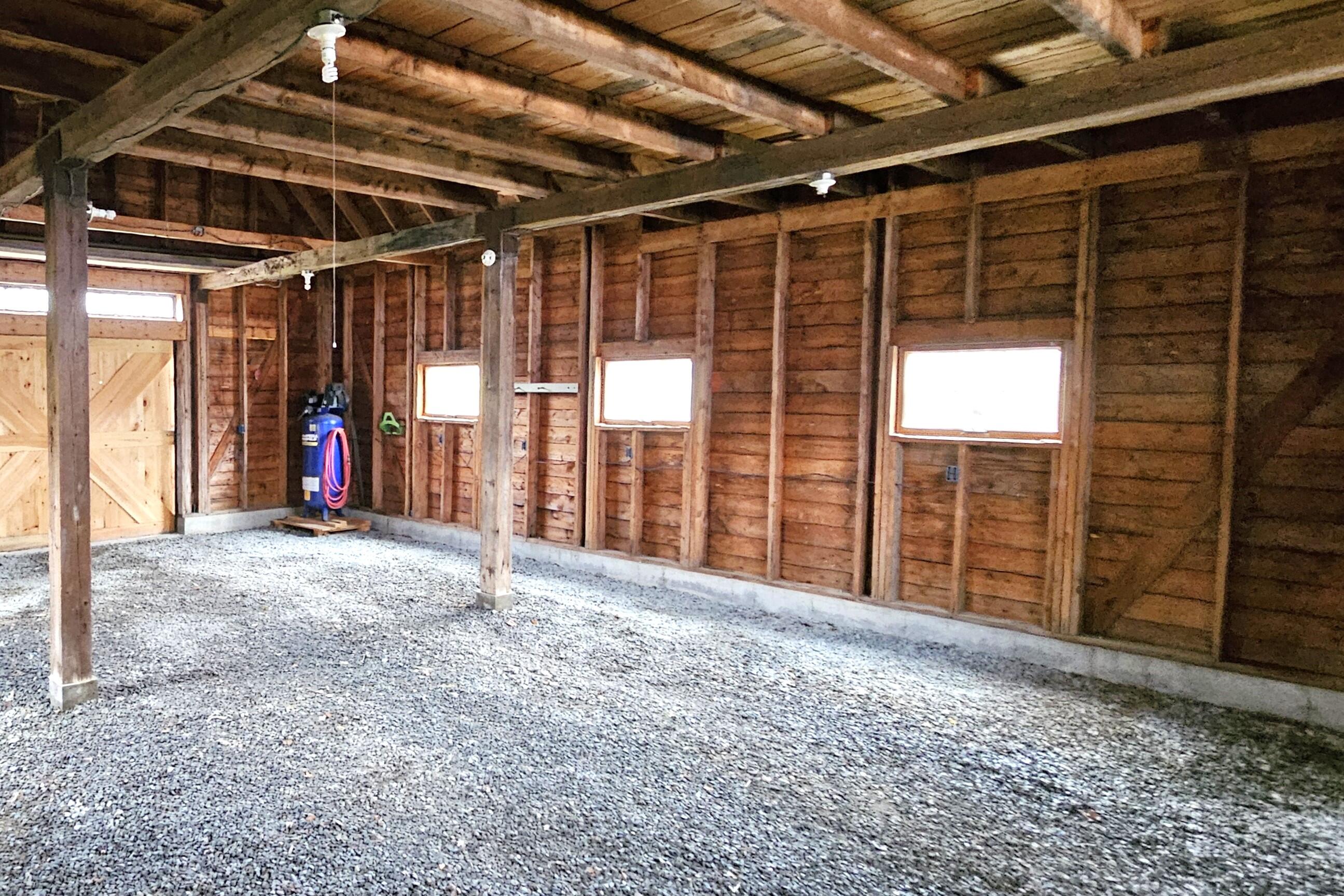 791 Higgins Road Pittsfield, ME 04967 - Photo 82 of 103 barn interior 2