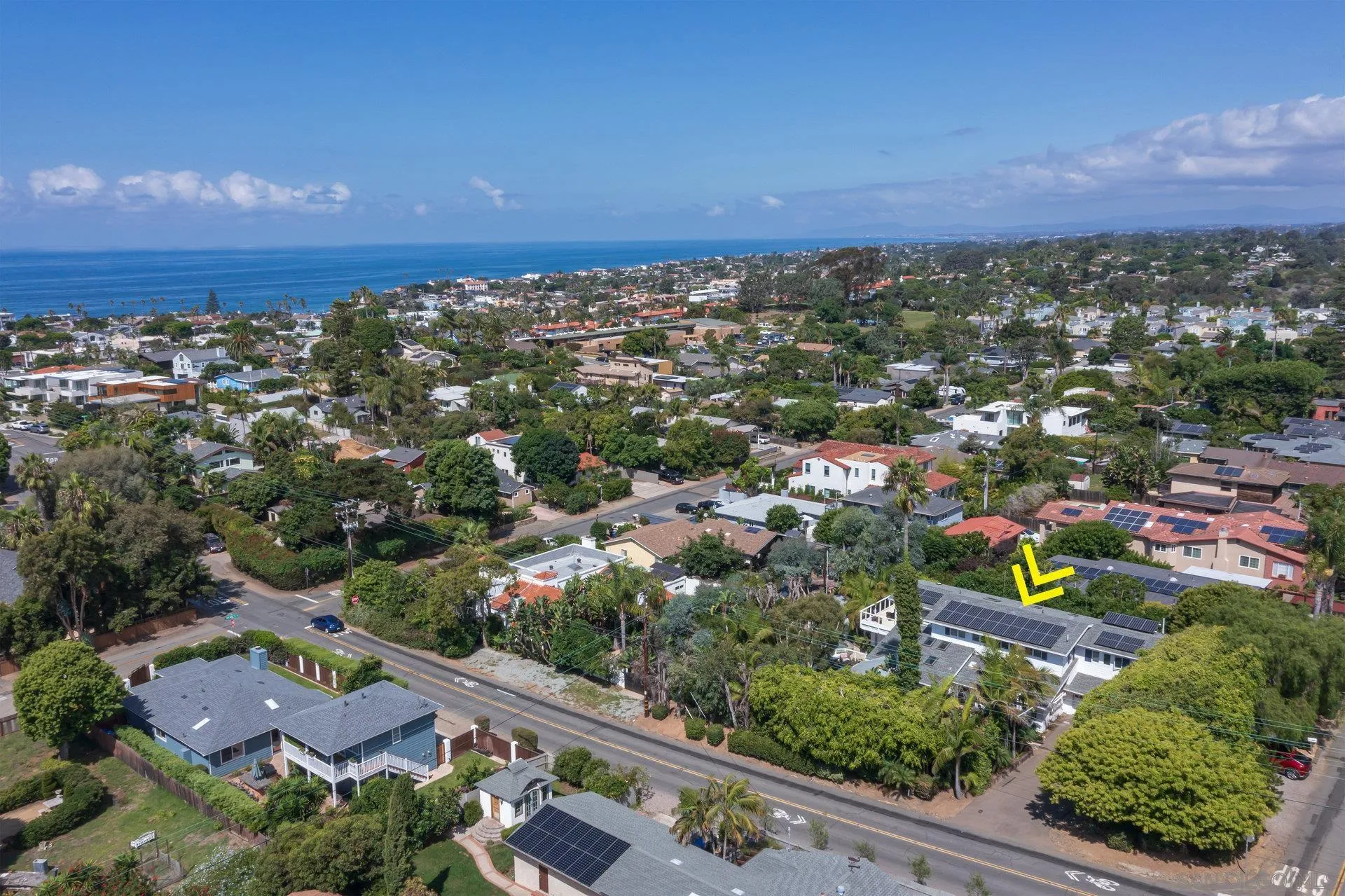 684 Arden Drive Encinitas, CA 92024 - Photo 19 of 59 an aerial view of multiple house