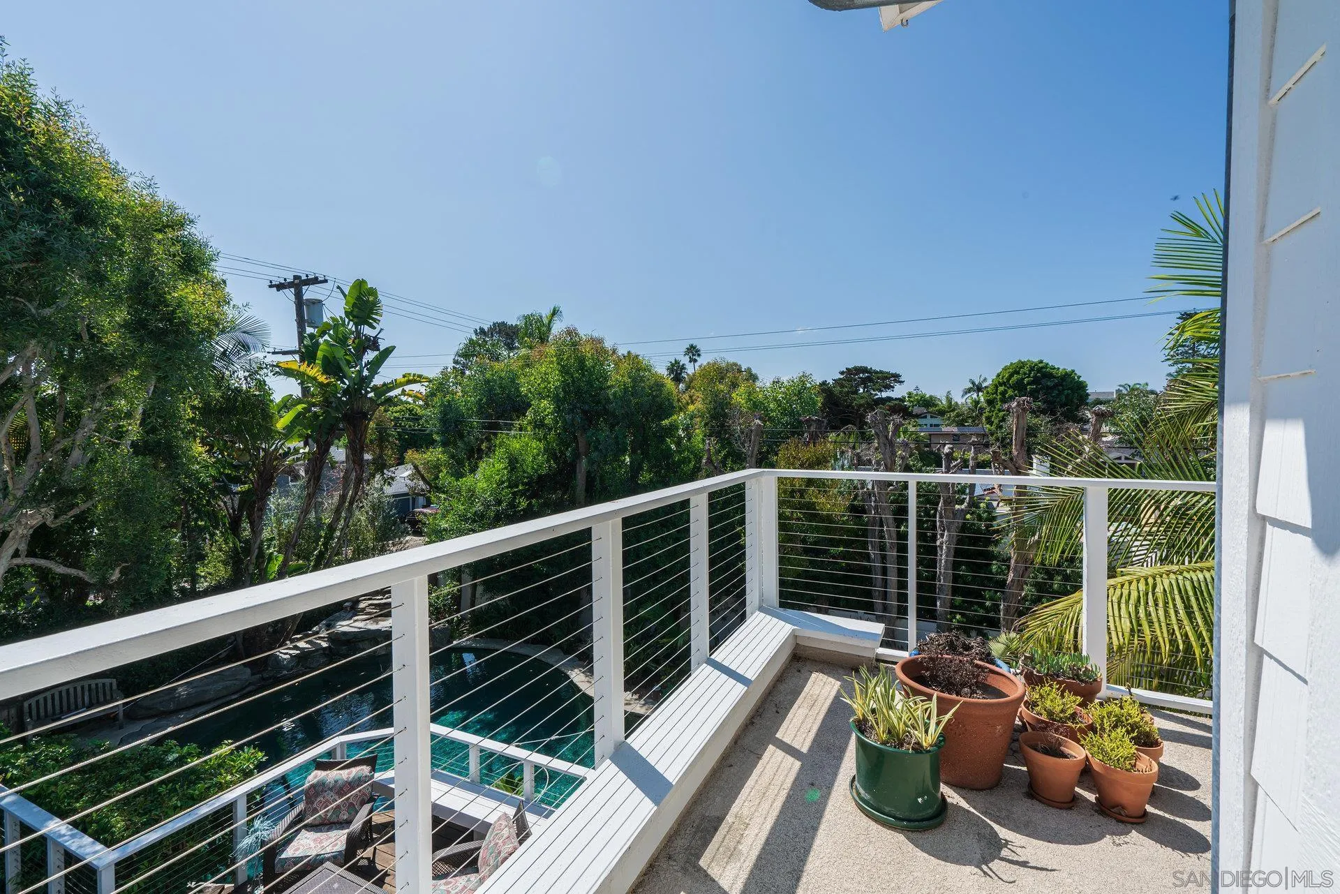 684 Arden Drive Encinitas, CA 92024 - Photo 30 of 59 a view of balcony with furniture