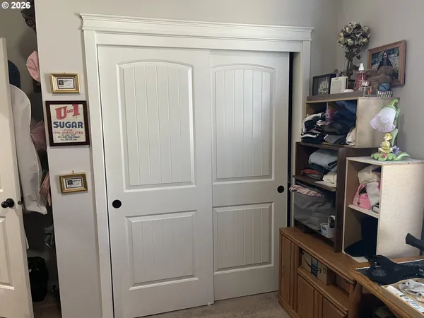 a room with furniture and window