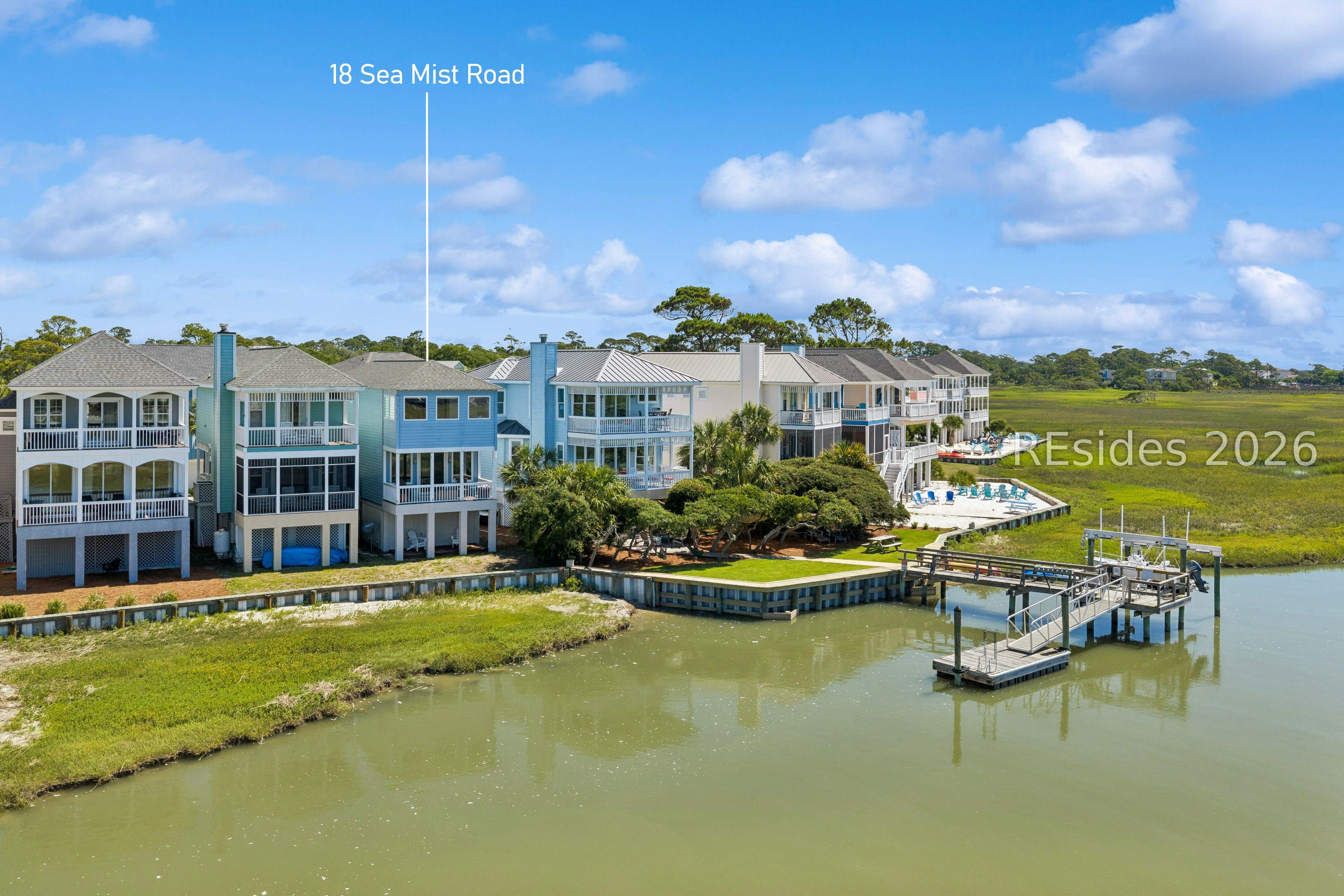 18 Sea Mist Road Fripp Island, SC 29920 - Photo 5 of 46 Ocean, river, & marsh views at 18 Sea Mist Road