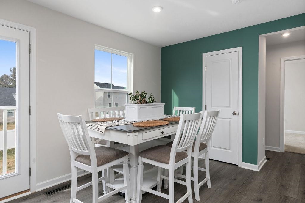 124 Walsh Lane Waynesboro, VA 22980 - Photo 14 of 42 a view of a dining room with furniture and wooden floor