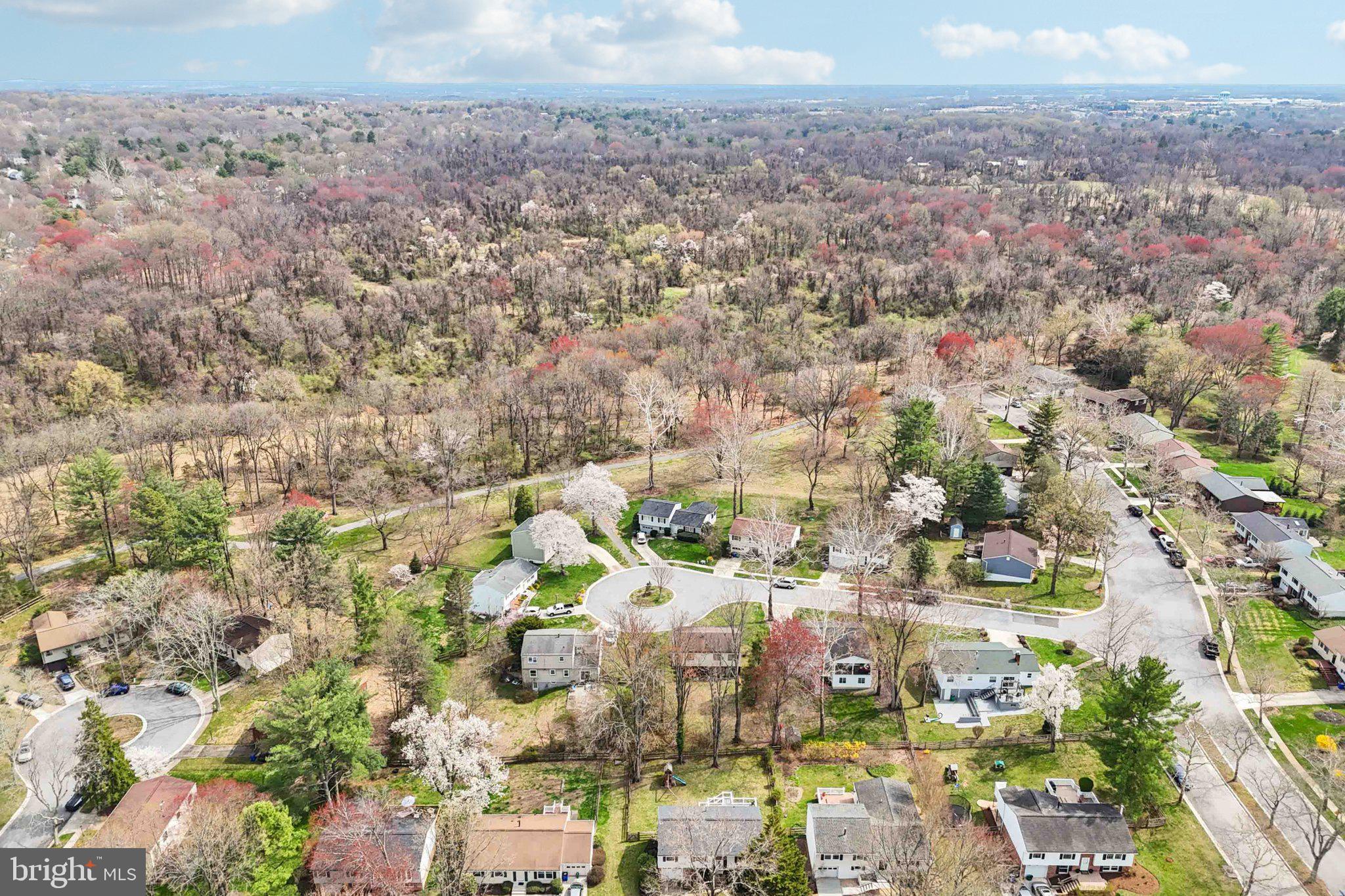 5415 Thunder Hill Road Columbia, MD 21045 - Photo 40 of 54 an aerial view of residential houses with outdoor space