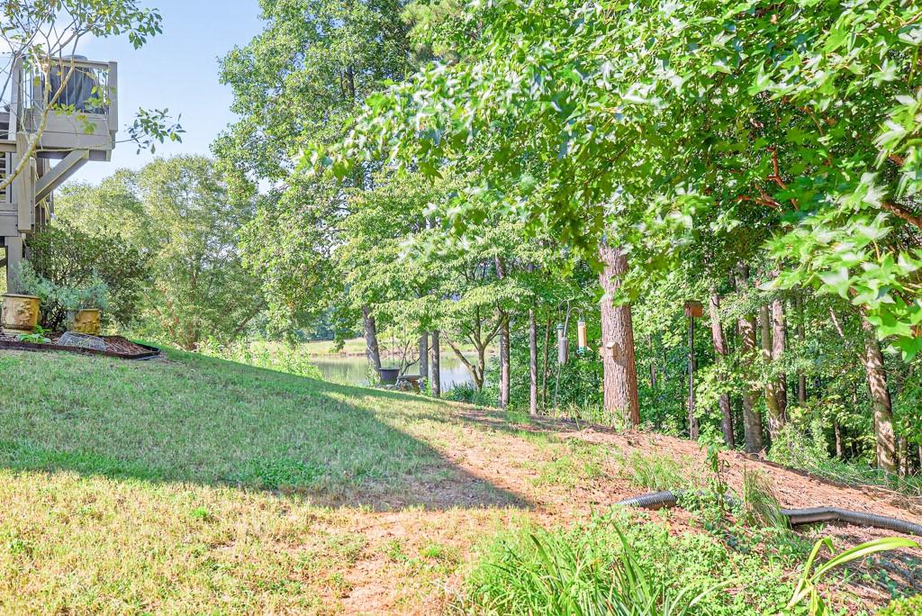 994 Fairview Club Circle Dacula, GA 30019 - Photo 35 of 57 a view of a yard with plants and trees
