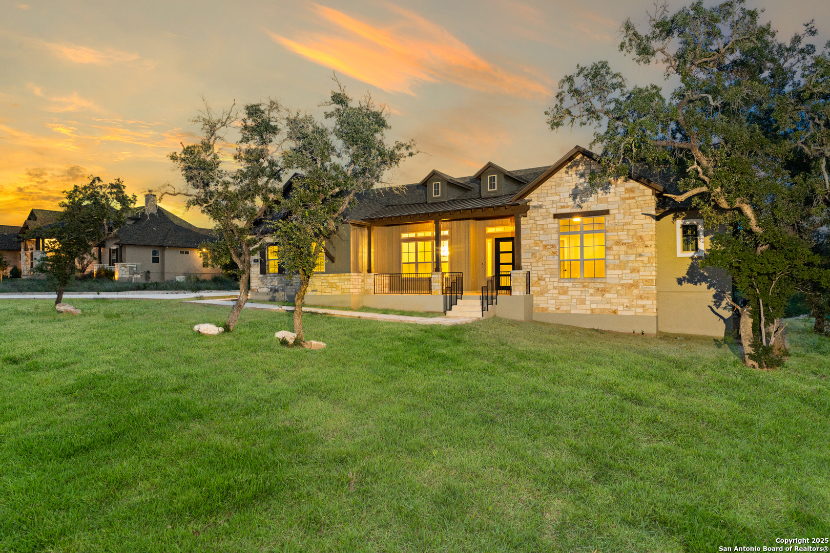 399 James Way Castroville, TX 78009 - Photo 32 of 32 a view of a house with a backyard
