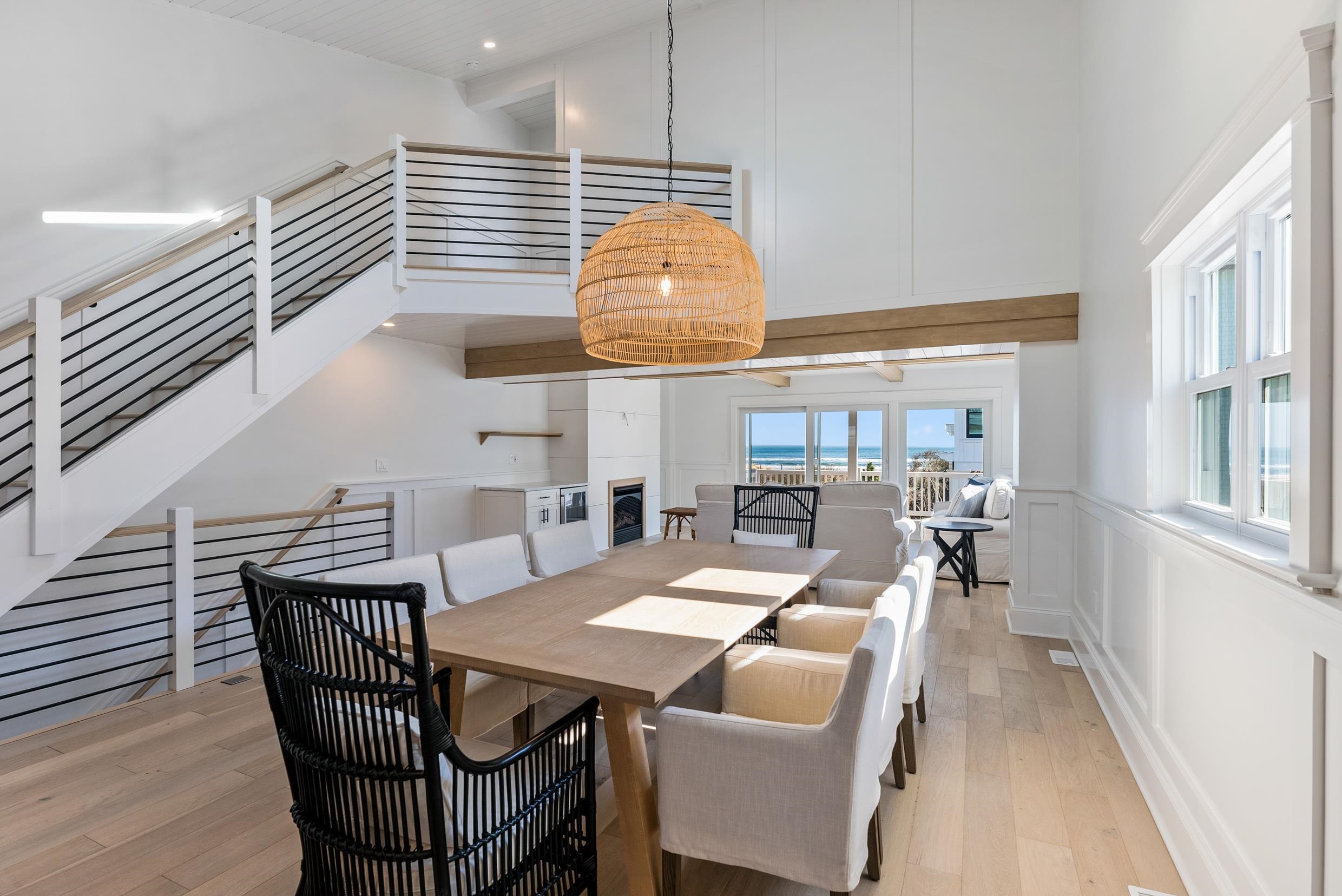 2701 Landis Avenue, Unit B SOUTH Sea Isle City, NJ 08243 - Photo 11 of 34 a outdoor dining space with furniture and chandelier