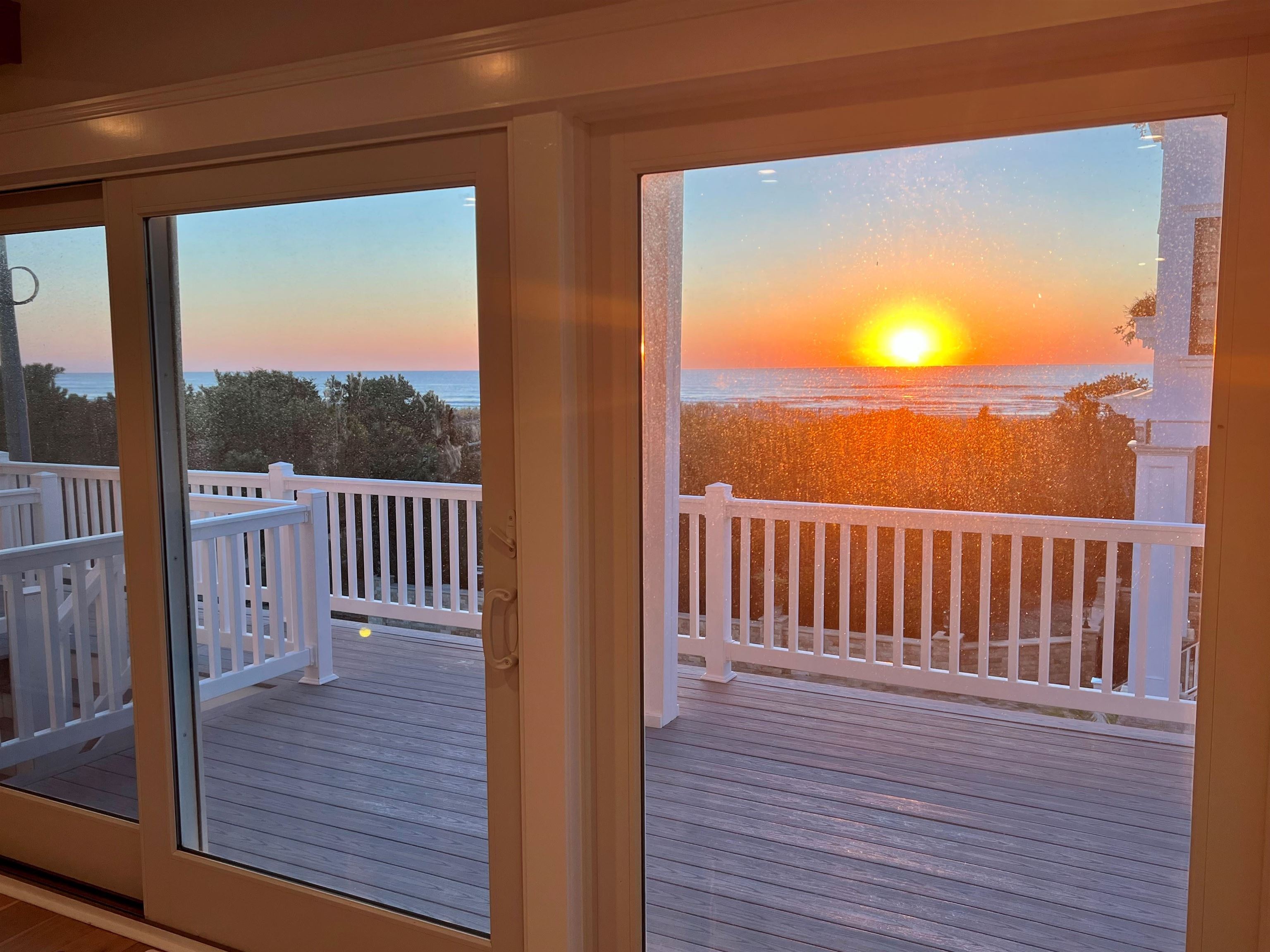 2701 Landis Avenue, Unit B SOUTH Sea Isle City, NJ 08243 - Photo 7 of 34 a view of a balcony with wooden floor
