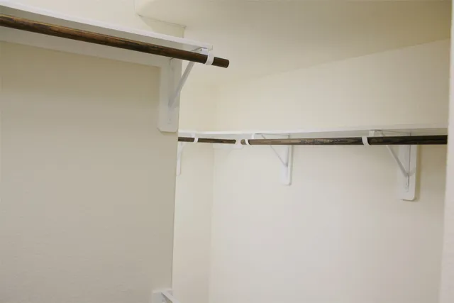 a view of walk in closet