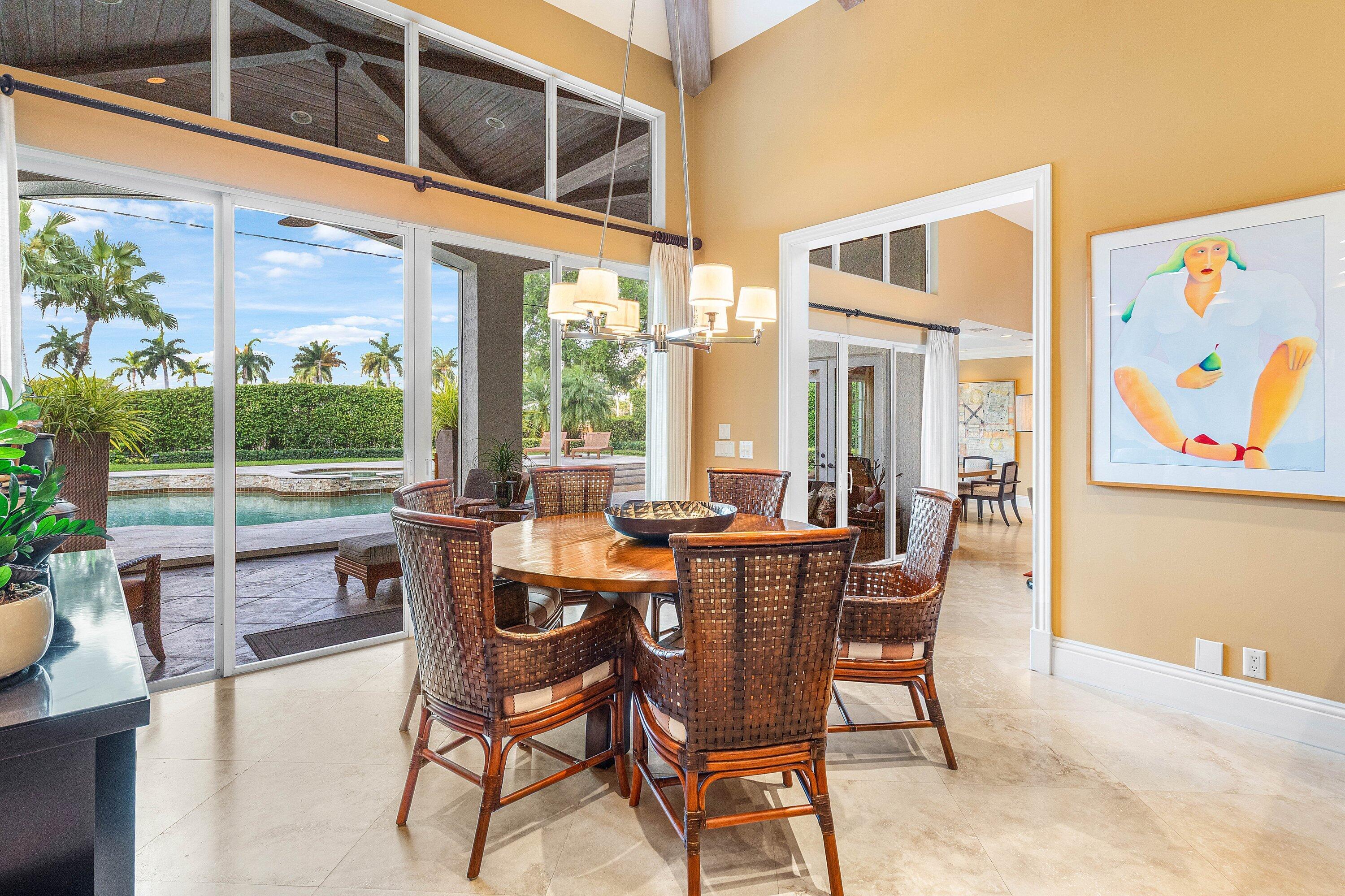 7210 Ayrshire Lane Boca Raton, FL 33496 - Photo 17 of 63 Breakfast Room with outdoor access