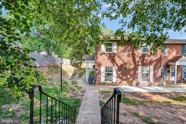 a view of street along with trees
