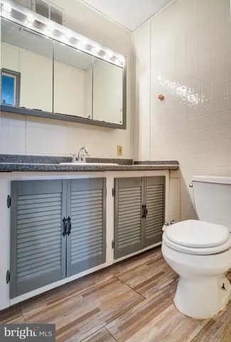 a bathroom with a sink and a toilet